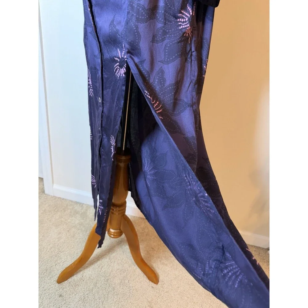 Omika Maxi Mara Midnight Dress Women’s Small Purple NWT($253) Bohemian Luxury - Picture 5 of 11